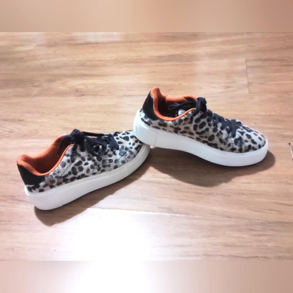 Unbranded Platform Sneakers Leopard Design, Women's Size 9.5us